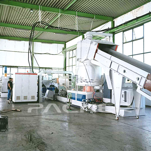 HDPE LDPE PP Films Compactor Pelletizing Machine