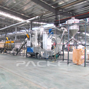 Waste PET Bottle Washing Line Plastic Bottle Recycling Machine